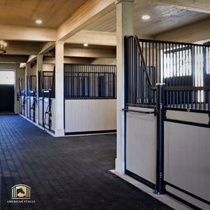 Rubber Pavers for Horse Barns
