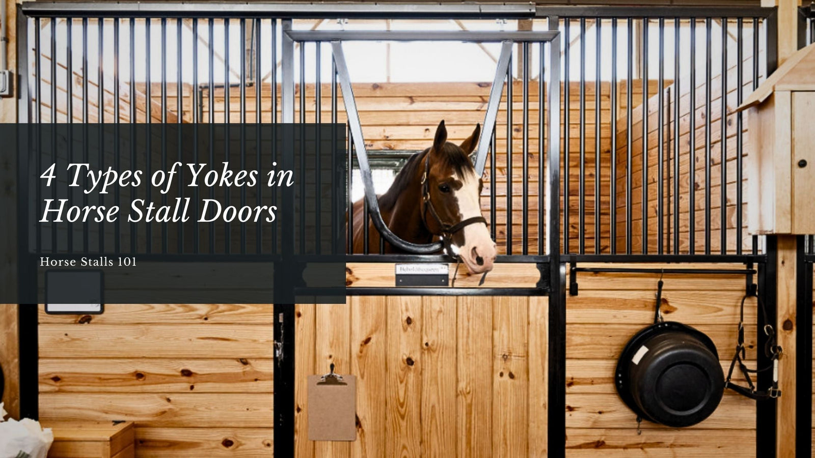 4 Types of Yokes in Horse Stall Doors