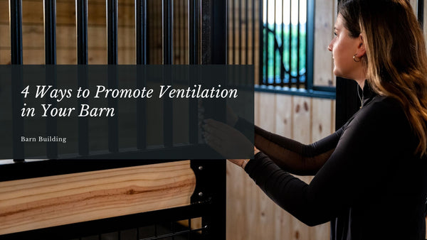 4 Ways to Promote Ventilation in Your Barn - American Stalls
