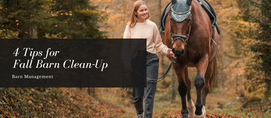 4 Tips for Fall Barn Clean-Up