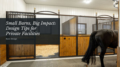 Small Barns, Big Impact: Design Tips for Private Facilities
