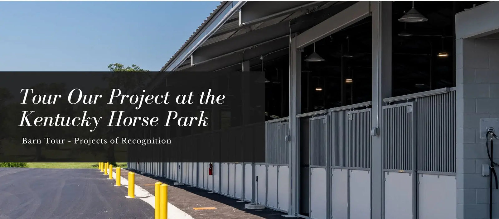 Tour a 200 Stall Project at the Kentucky Horse Park