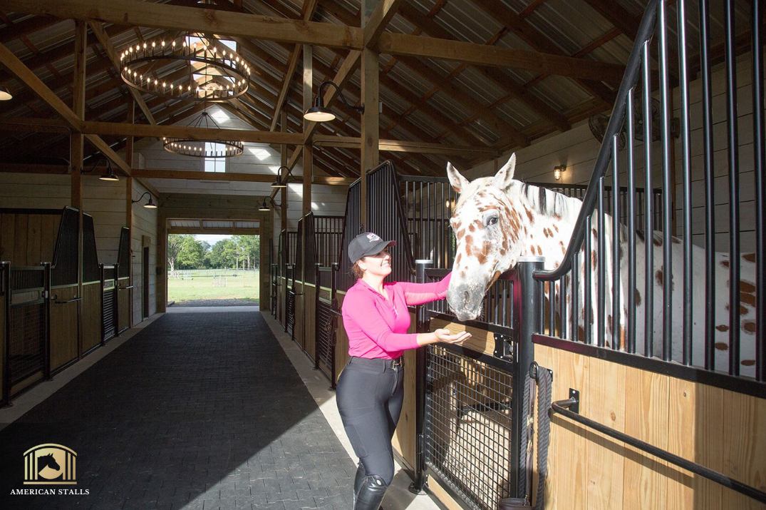 Rubber Pavers for Horse Barns