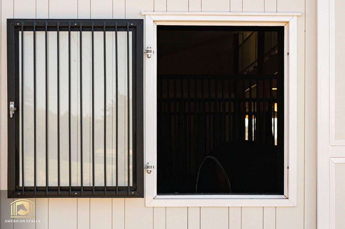 Barn Window System Horse Barn Windows | 100% Made in the USA | American Stalls