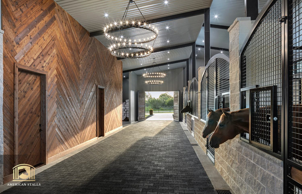 Hinged Door Horse Stalls