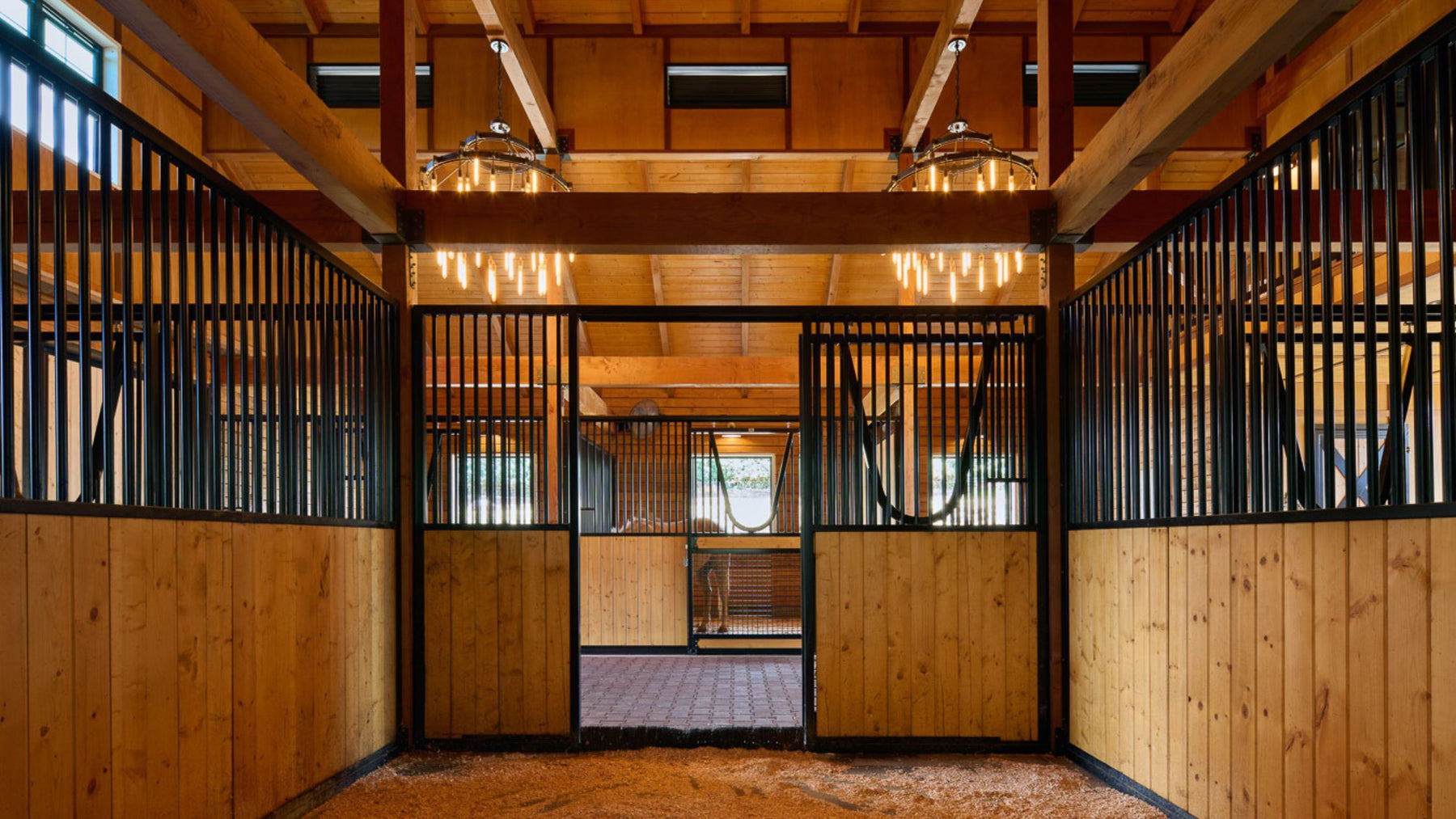 Trackble Stall American Stalls: Premium Sliding Stall Fronts