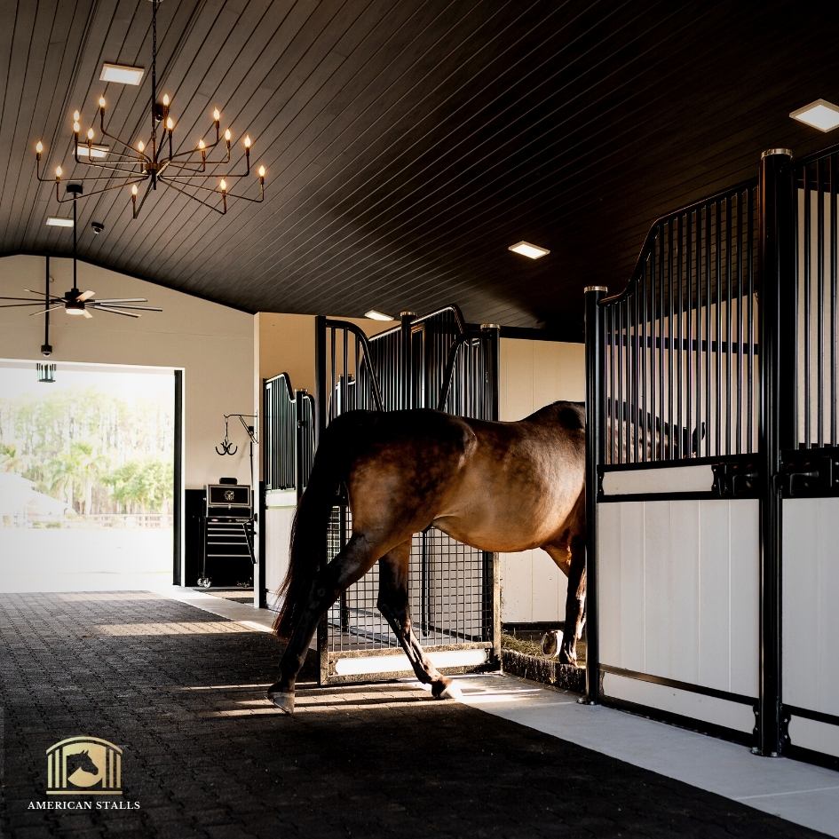 Rubber Pavers for Horse Barns