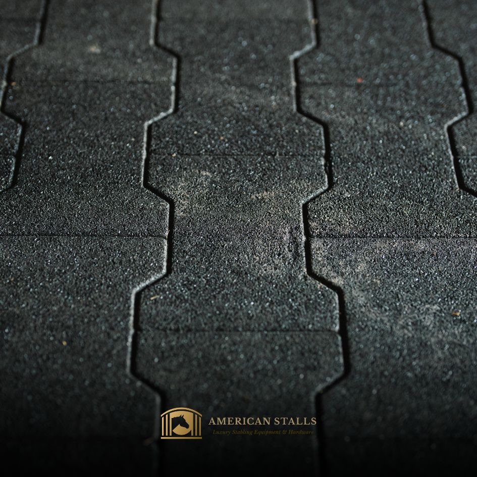 Rubber Pavers for Horse Barns