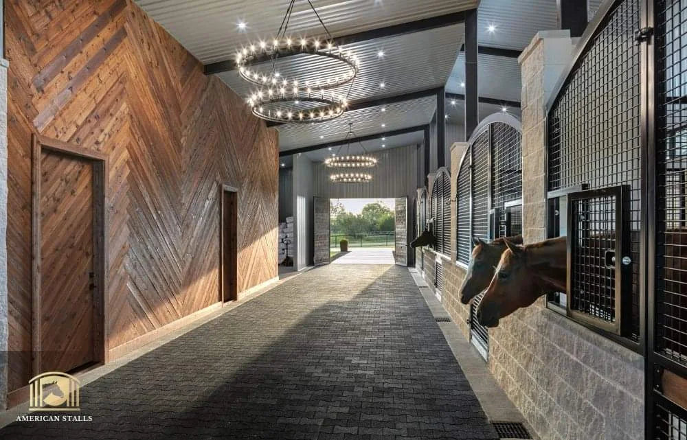 Rubber Pavers - Pavers for Horse Barns | American Stalls