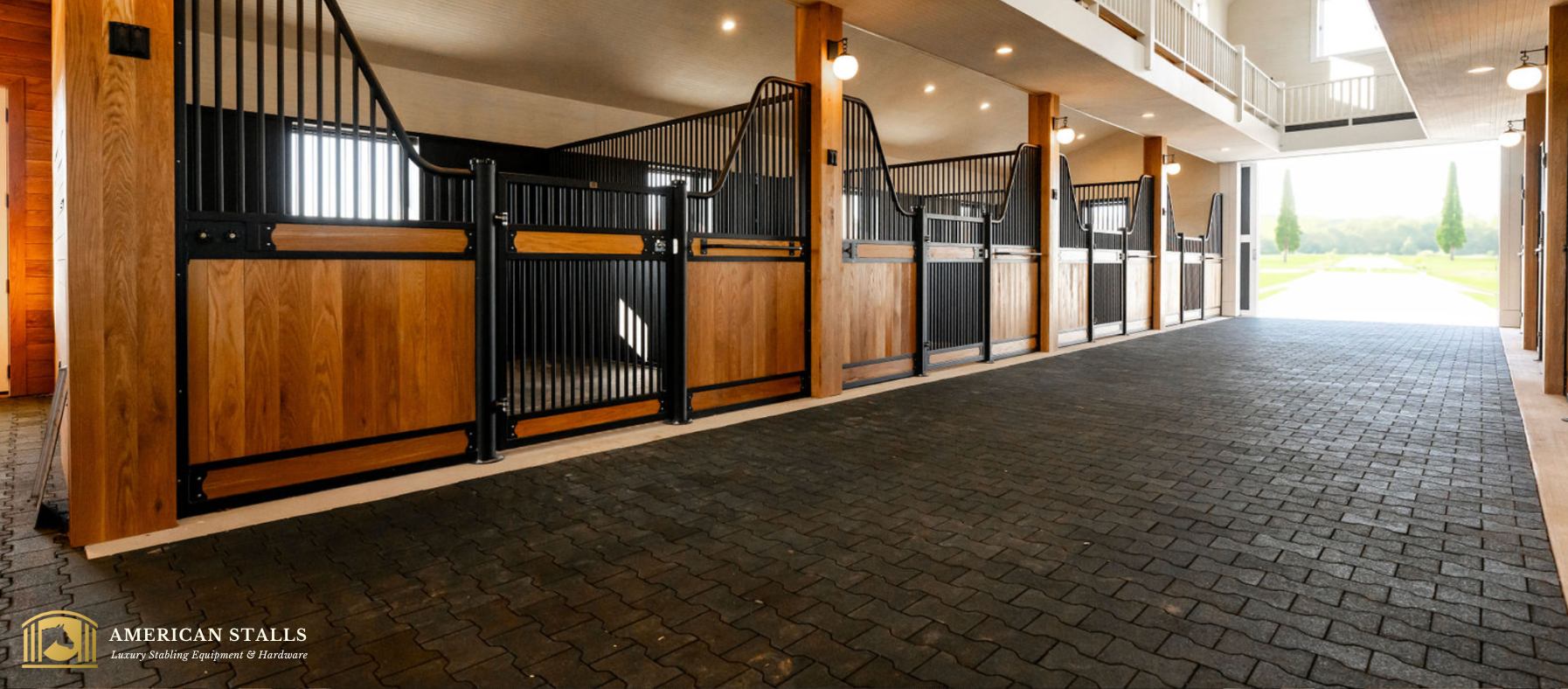 Rubber Pavers for Horse Barns