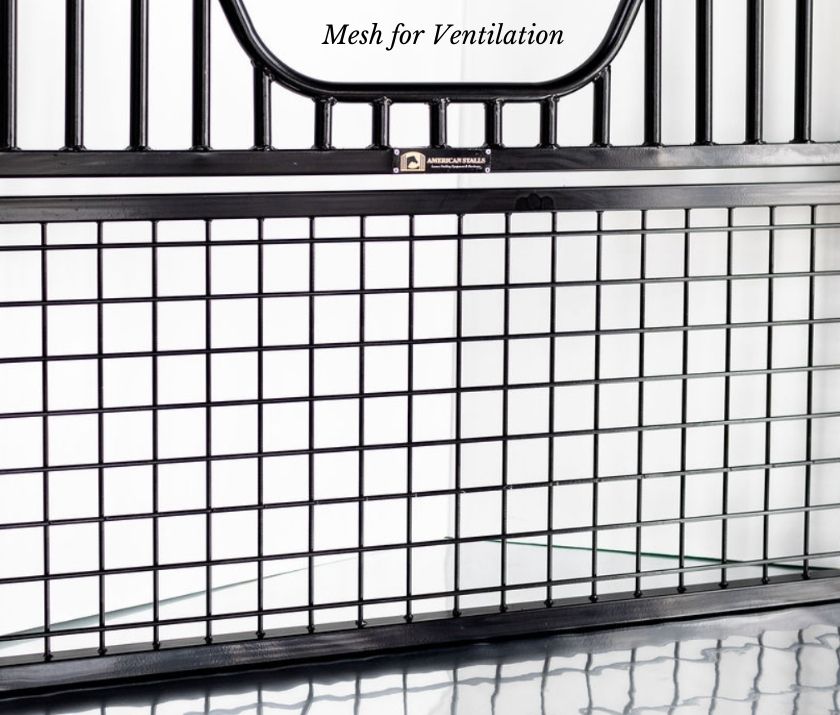 Half Sized Stall Gate