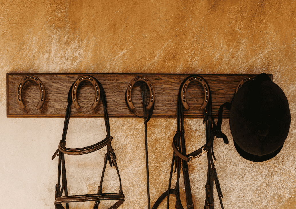 Classic Horseshoe Bridle Rack