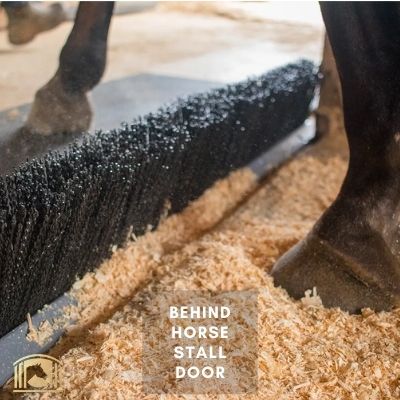 Bedding Blocker System for Horse Stalls