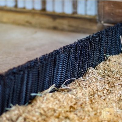 Bedding Blocker System for Horse Stalls