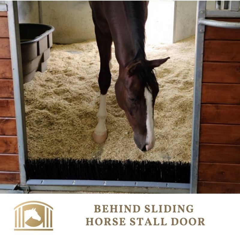 Bedding Blocker System for Horse Stalls