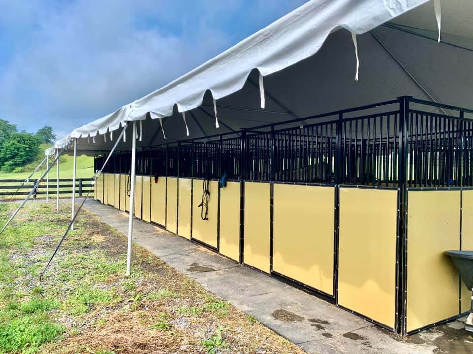 tent stalls Classic Show Series Horse Stalls by American Stalls